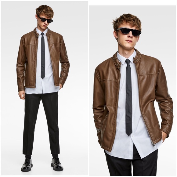 Genuine Leather Lambskin Jacket w/ top stitching - Picture 3 of 8